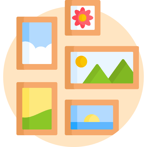 Picture image decoration photography icon