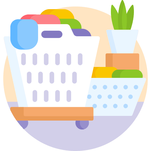 Laundry basket laundry basket container furniture and household icon