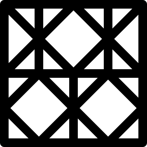 Mosaic design tiles architecture icon