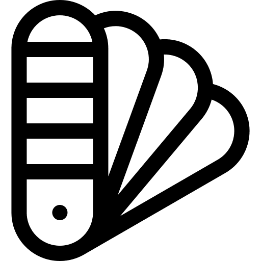 Color palette paint art and design painter icon