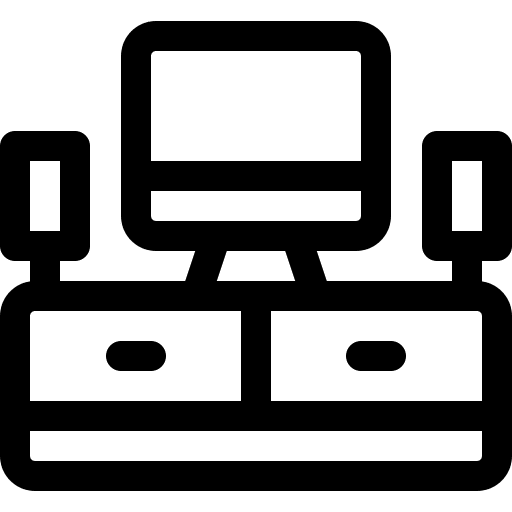 Tv furniture tv table tv furniture tv stand icon