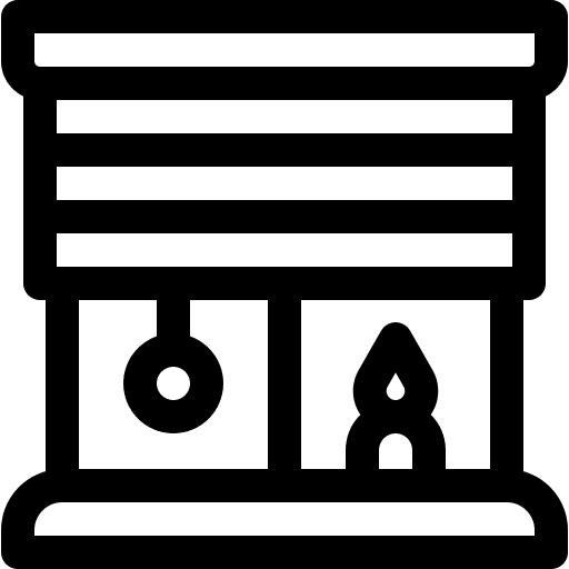 Blinds blinds curtains interior icon