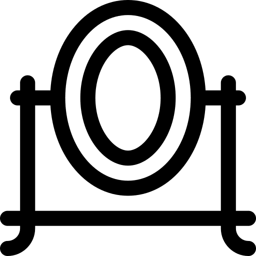 Mirror mirror home dressing icon