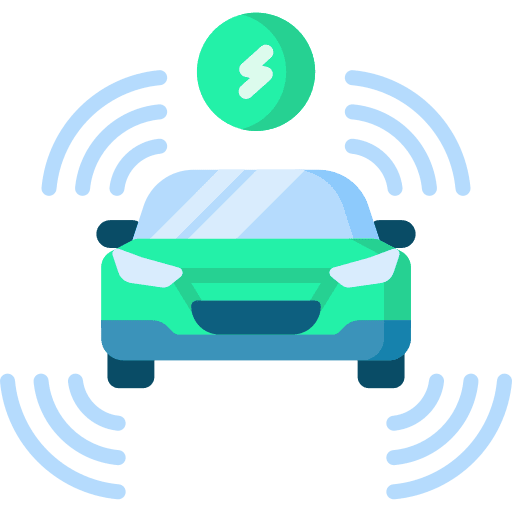Sensor sensor driving system icon