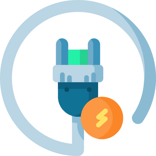 Charger charger electronics connection icon