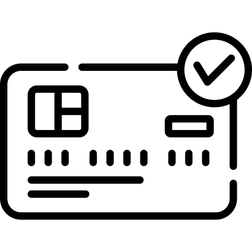 Credit card currency payment method credit card icon