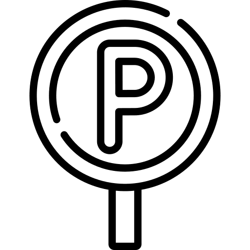 Parking sign parking area automobile traffic sign icon