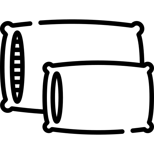 Pillow sleep wellness bed icon