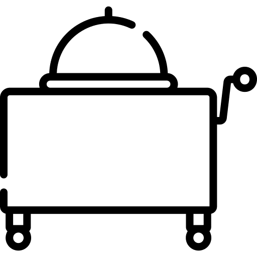 Room service room service waiter cloche icon