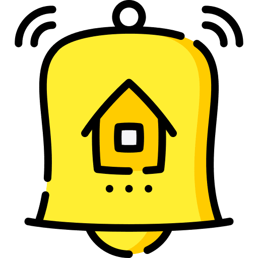 Bell technology internet of things electronics icon