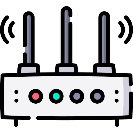 Router wifi signal electronics connectivity icon