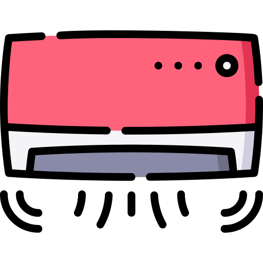 Air conditioner refreshing air conditioning electronics icon