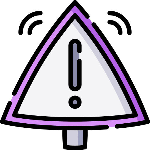 Emergency interface signs emergency icon