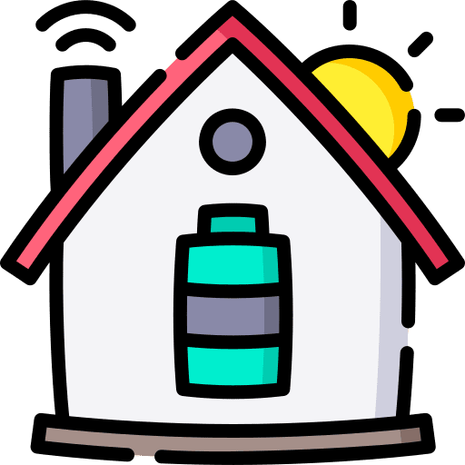 Energy technology buildings energy icon