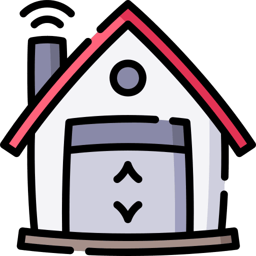 Garage home automation smart garage smarthome icon