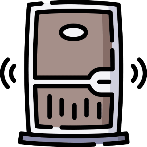 Door automatic doors electronics home automation icon