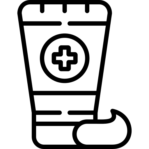 Ointment gel dermathology ointment icon