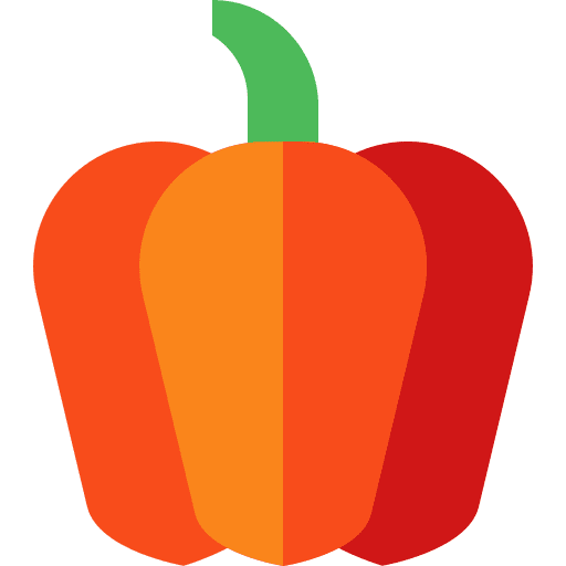 Bell pepper fruit food pepper icon