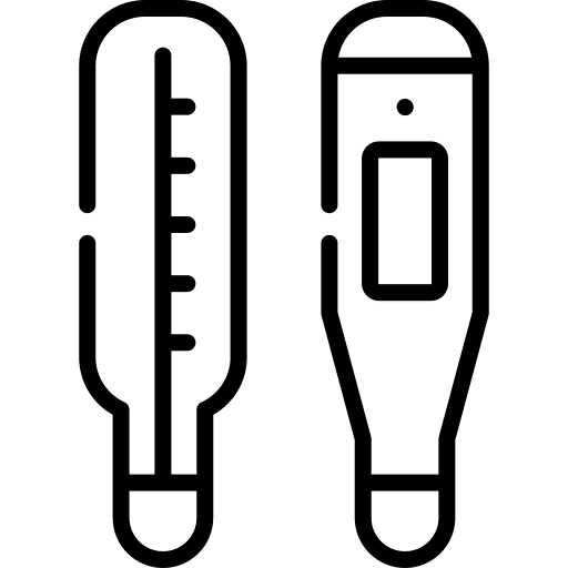 Thermometer thermometer cold sick icon