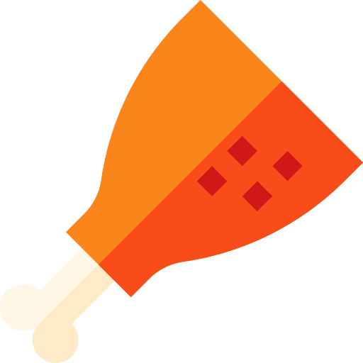 Ham ham barbecue meat icon