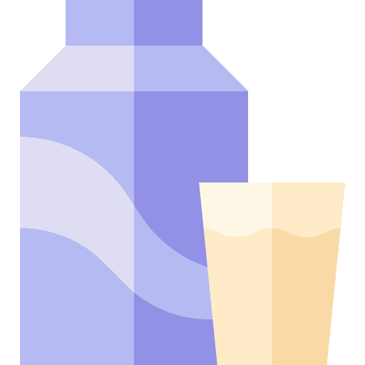 Milk carton glass carton bottle icon