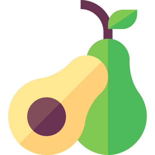 Avocado fruit diet avocado icon