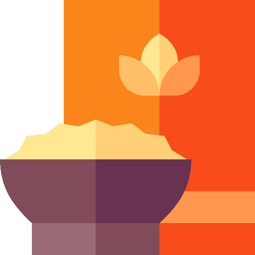 Wheat food grains breakfast icon