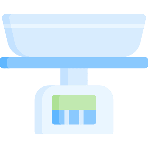 Baby baby scale kid and baby icon