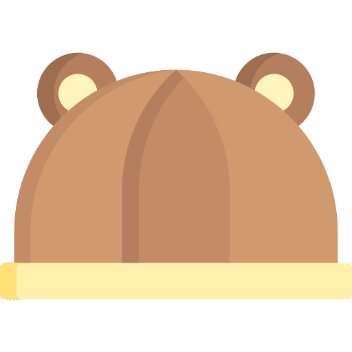 Baby hat cap baby clothing bear icon