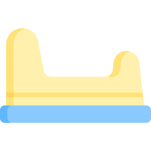 Potty hygiene pot childhood icon