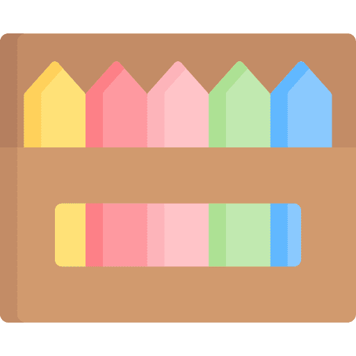 Crayons learning crayons crayon icon