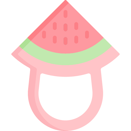 Teether kid and baby gaming chew toy icon