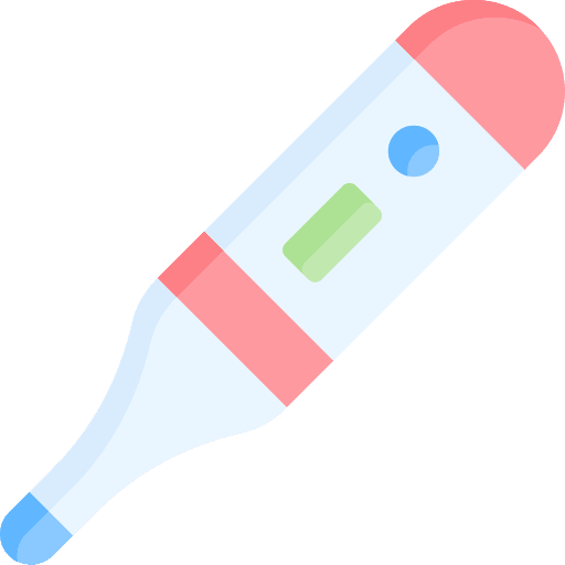 Thermometer temperature illness mercury icon