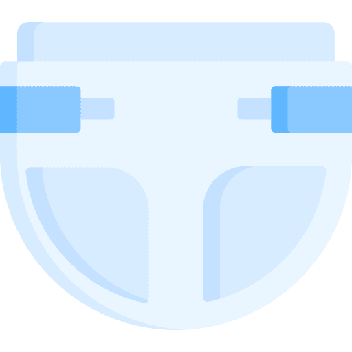 Diaper hygiene nappy kid and baby icon