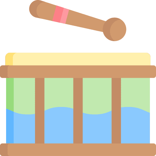Drum musical instrument drum music icon