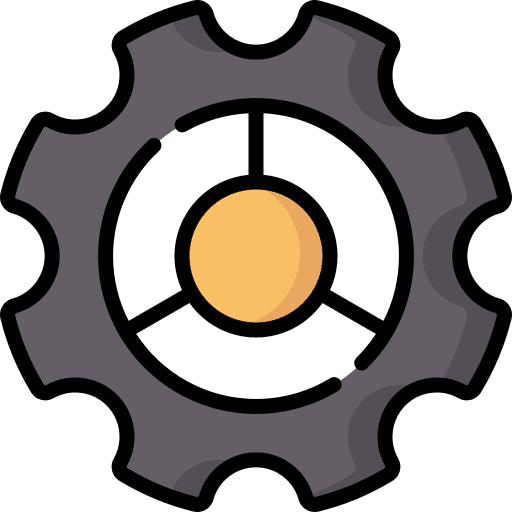 Settings tools configuration cogwheel icon