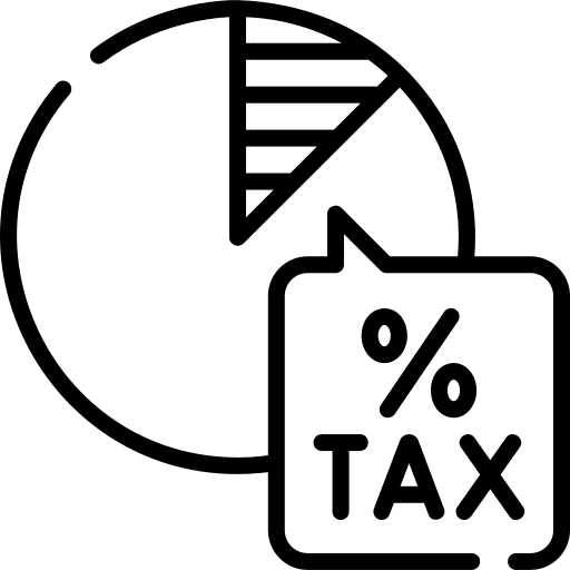 Tax business money economy icon