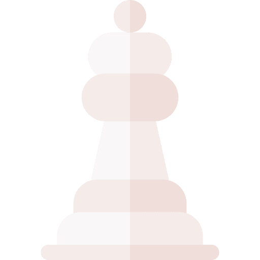 Chess piece board game strategy chess piece icon