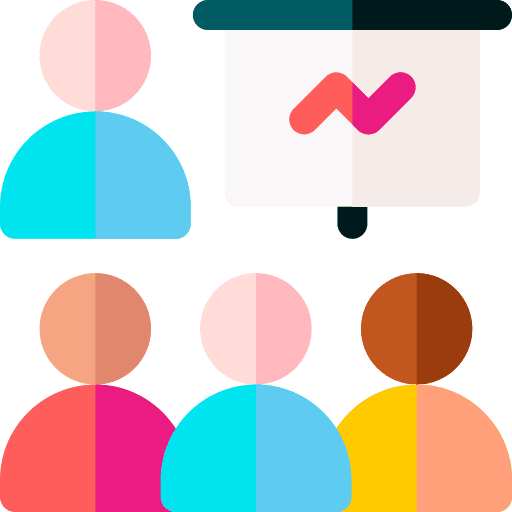 Presentation presentation strategy statistics icon