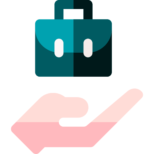 Suitcase suitcase bag portfolio icon