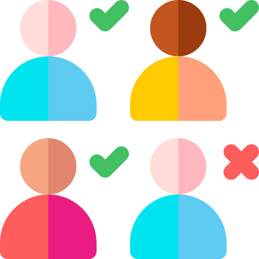 Team check profile social icon