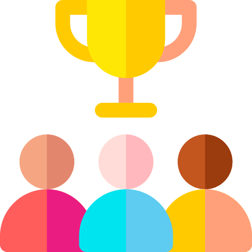 Trophy person work trophy icon