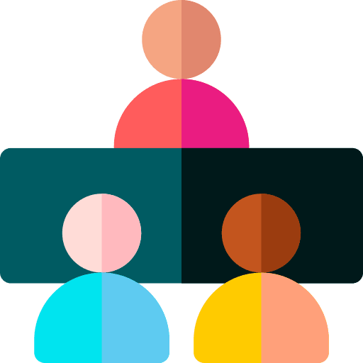 Meeting members chat meeting icon