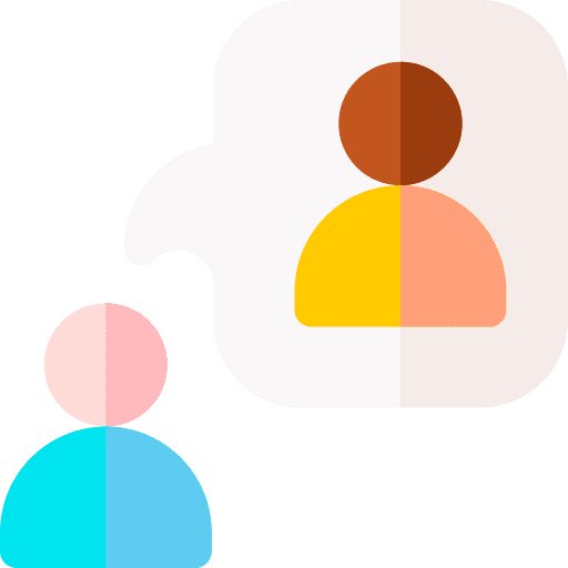 Review marketing communications speech bubble icon