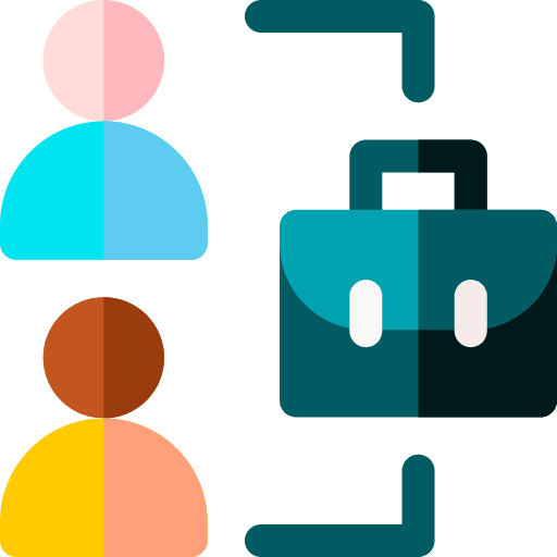 Suitcase meeting business business and finance icon