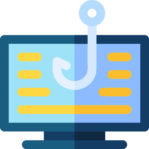 Phishing data security miscellaneous icon