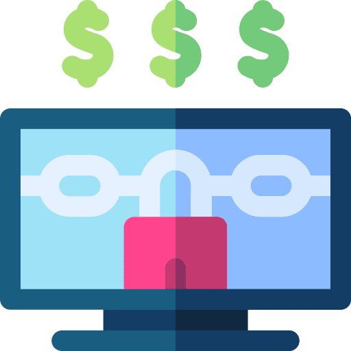 Ransomware ui ransomware virus icon