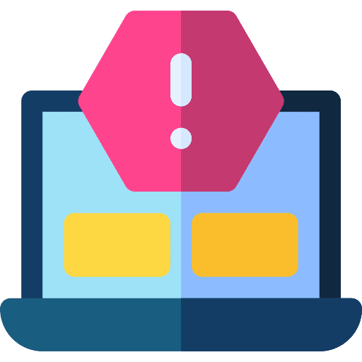 Alert exclamation mark warning sign communications icon