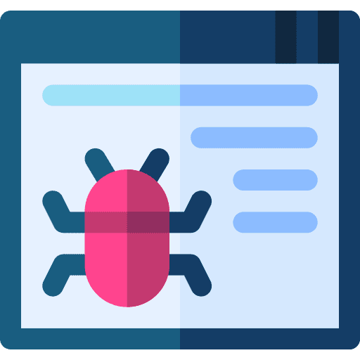 Malware security malware virus icon