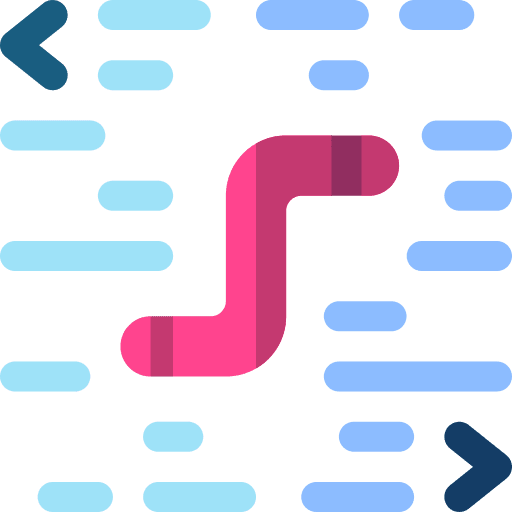 Worm storage interface coding icon